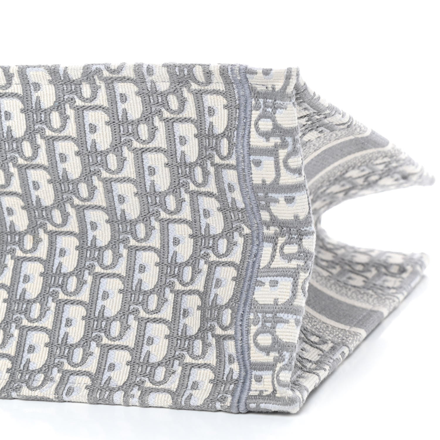 Christian Dior Oblique Medium Book Tote Grey 6 of 8