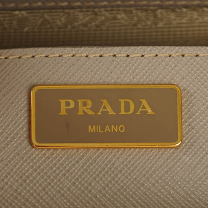 Prada Saffiano Medium Galleria Double Zip Tote Pomice 6 of 9