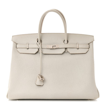Hermes Fjord Birkin 40 Gris Perle 1 of 35