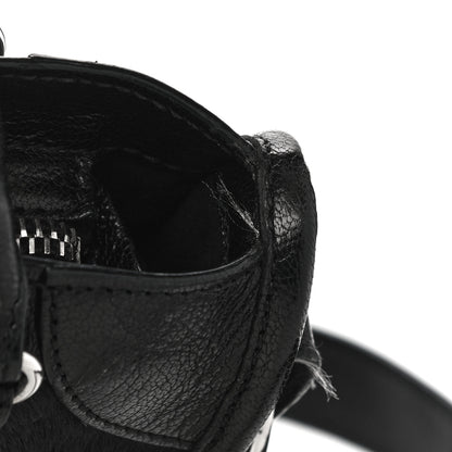 Balenciaga Pony Hair Silver Classic Hardware Mini City Black 15 of 15