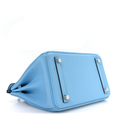 Hermes Swift Birkin 25 Celeste 4 of 11
