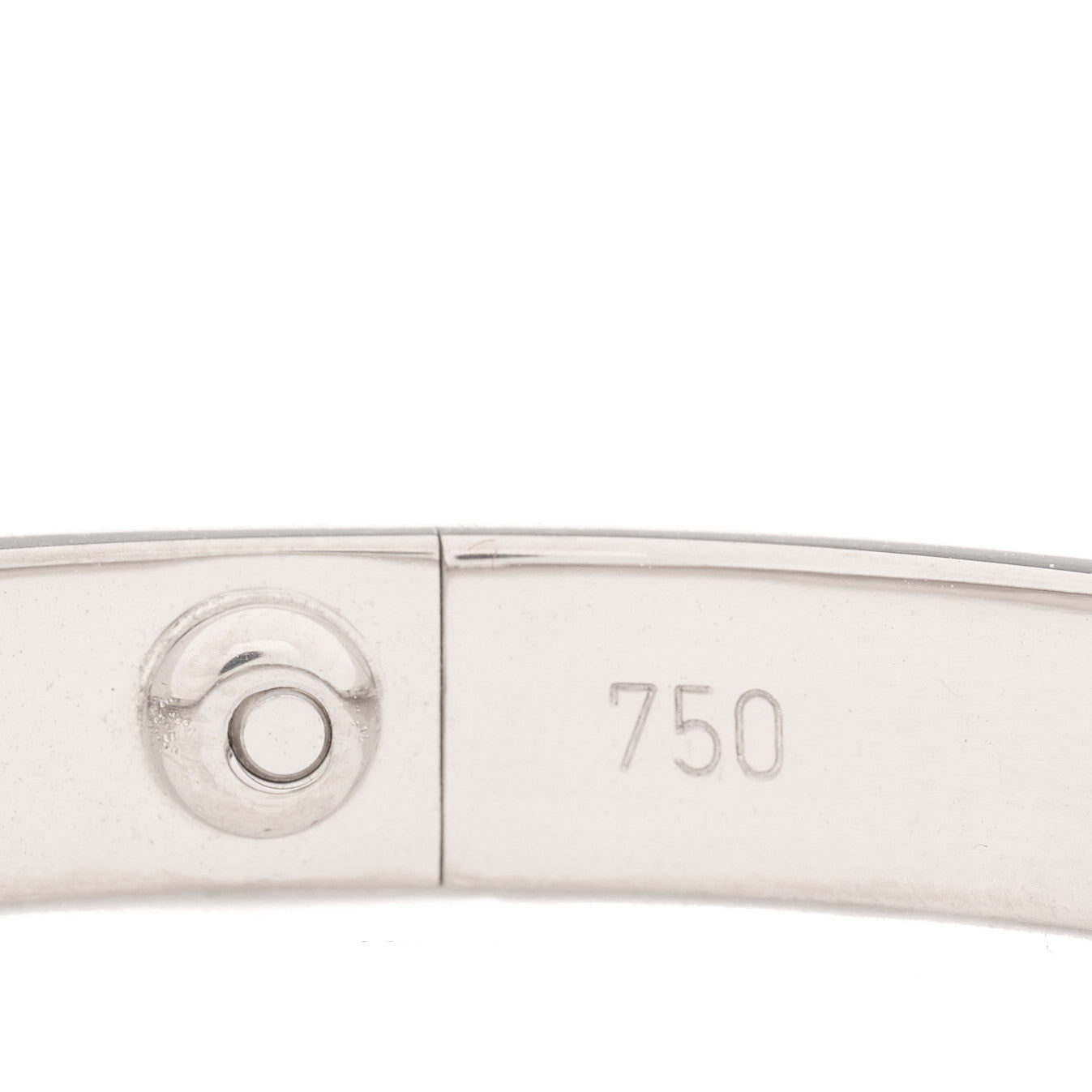 Cartier 18K White Gold LOVE Bracelet 16 4 of 4