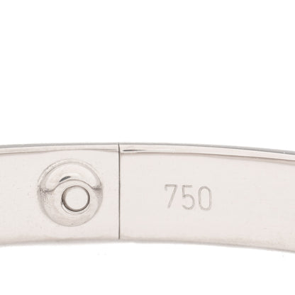 Cartier 18K White Gold LOVE Bracelet 16 4 of 4