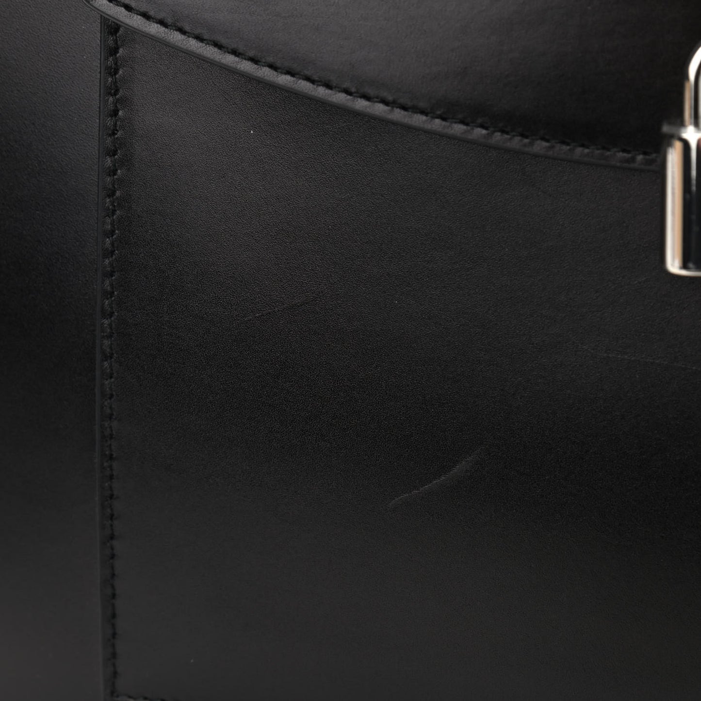 Box Calfskin Lady Dior Pouch Tote Black