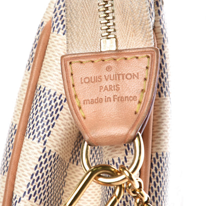 Louis Vuitton Damier Azur Eva Clutch 6 of 13