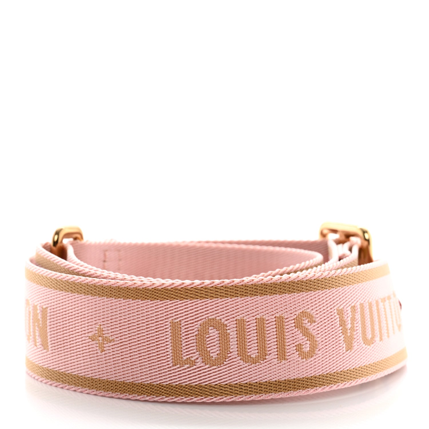 Louis Vuitton Nylon Bandouliere Shoulder Strap Macadamia 2 of 5