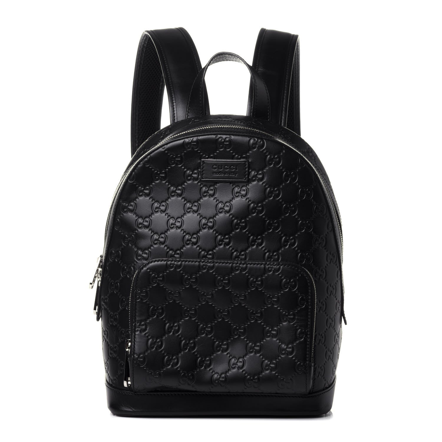 Gucci Guccissima Signature Small Day Backpack Black 1 of 11