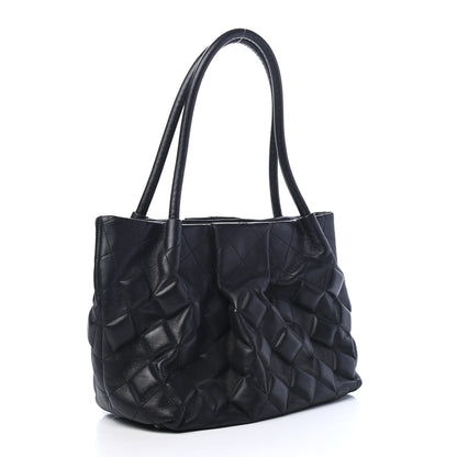 Chanel Calfskin Sloane Square Tote Black 2 of 9