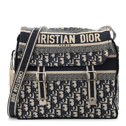 Christian Dior Oblique Medium Diorcamp Messenger Blue 1 of 14