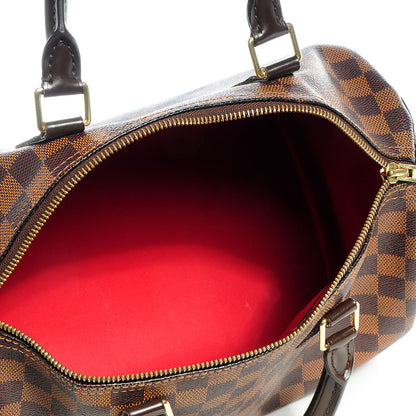 Louis Vuitton Damier Ebene Speedy 30 5 of 7