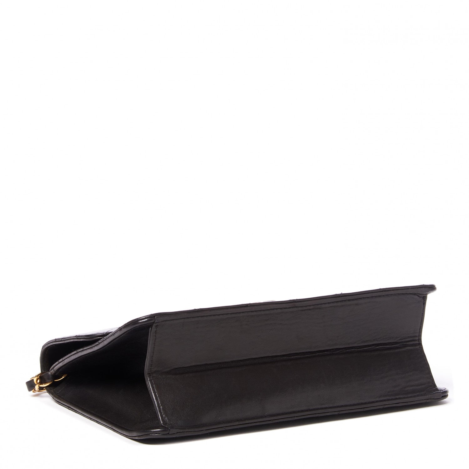 Chanel Lambskin Quilted Small Single Flap Black 3 of 9