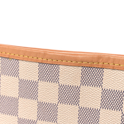 Louis Vuitton Damier Azur Neo Neverfull MM Rose Ballerine 15 of 22
