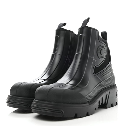 Christian Dior Neoprene Rubber Dior Genesis 30mm Ankle Boots 41 Black 3 of 9
