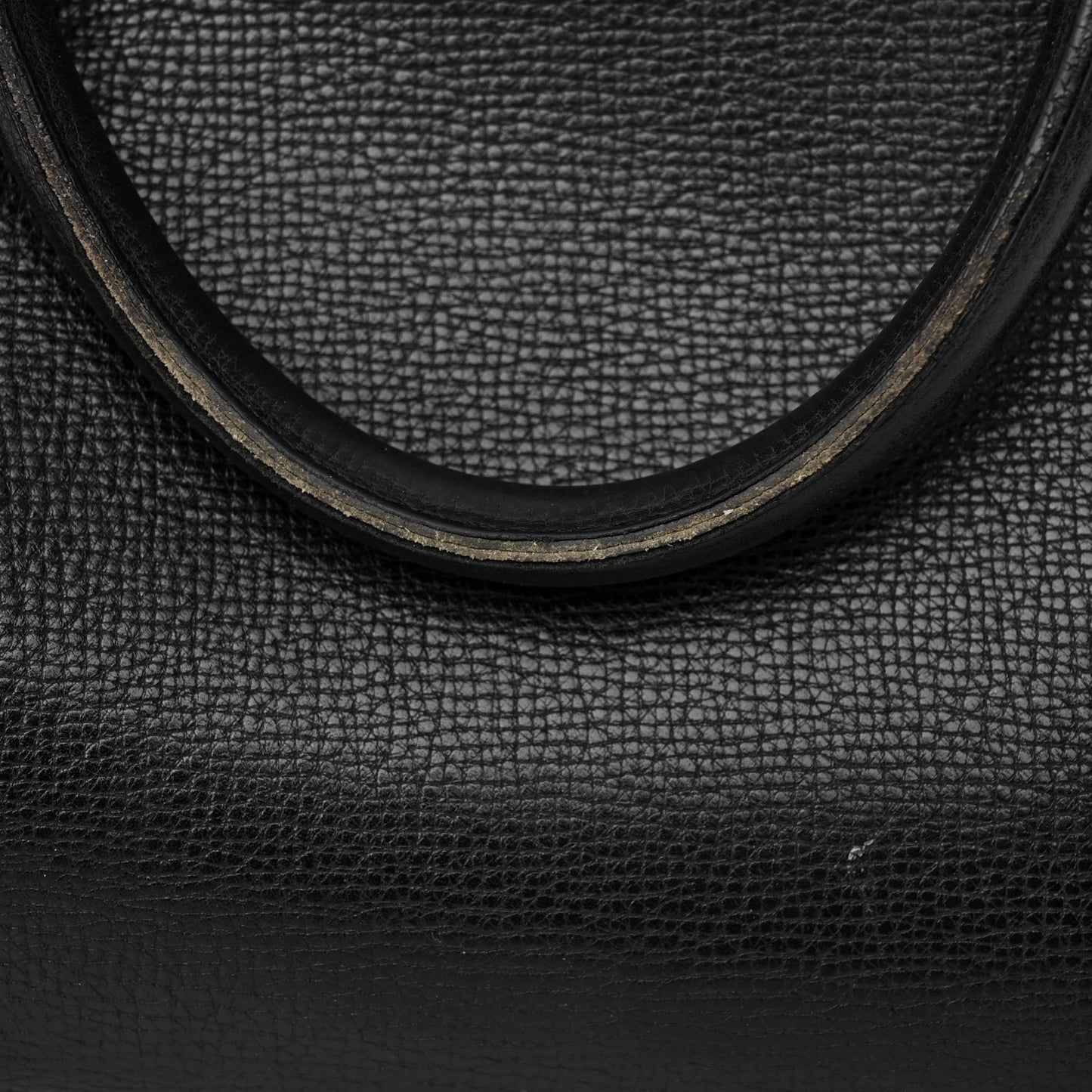 Derby Calfskin House Check Medium Banner Tote Black