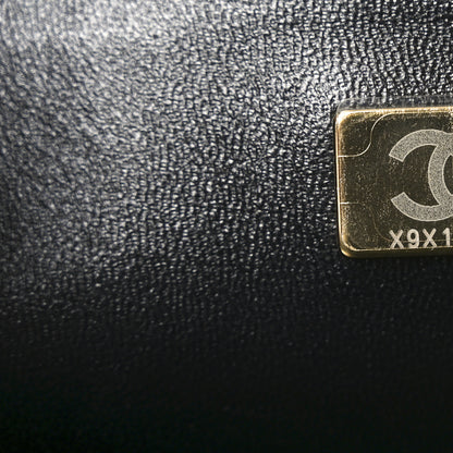 Chanel Lambskin Quilted Mini Rectangular Flap Black 7 of 11