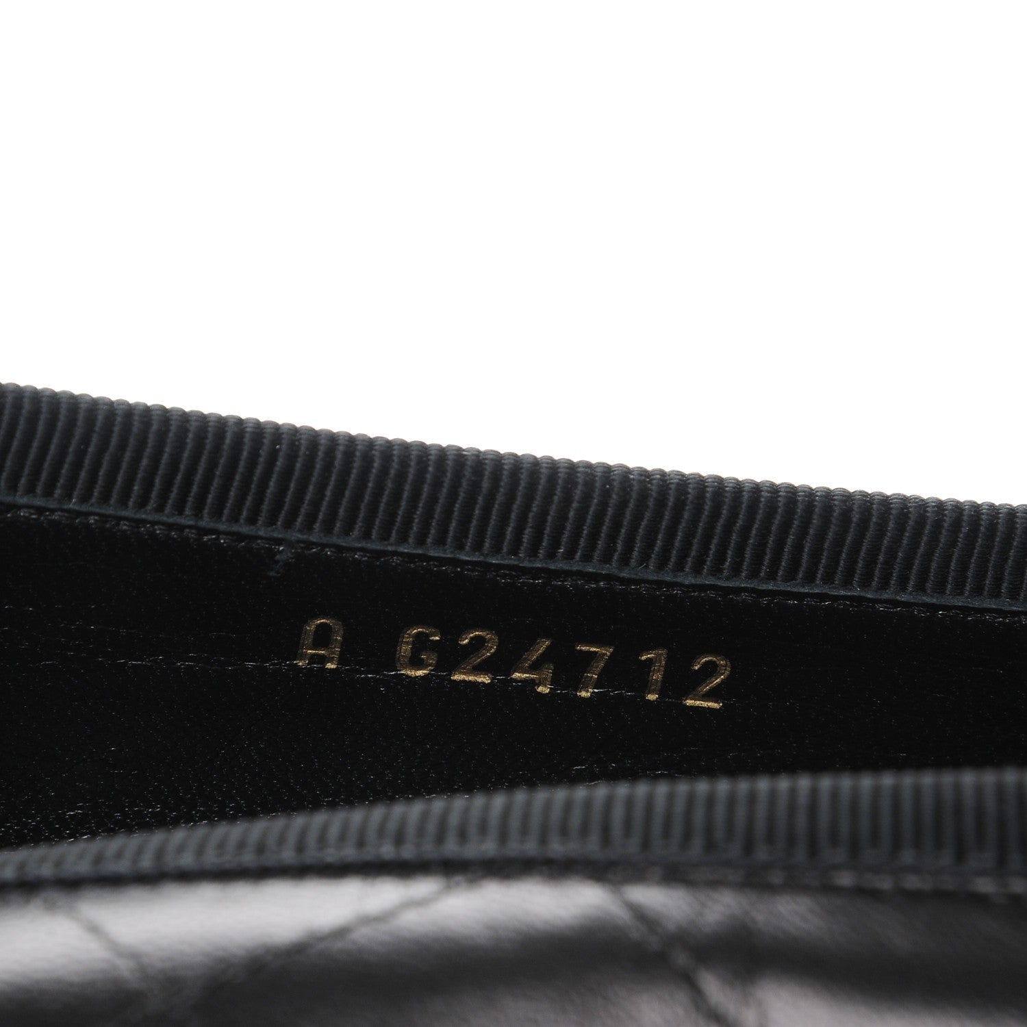 Chanel Lambskin Quilted Cambon Ballerina Flats 38 Black 8 of 9