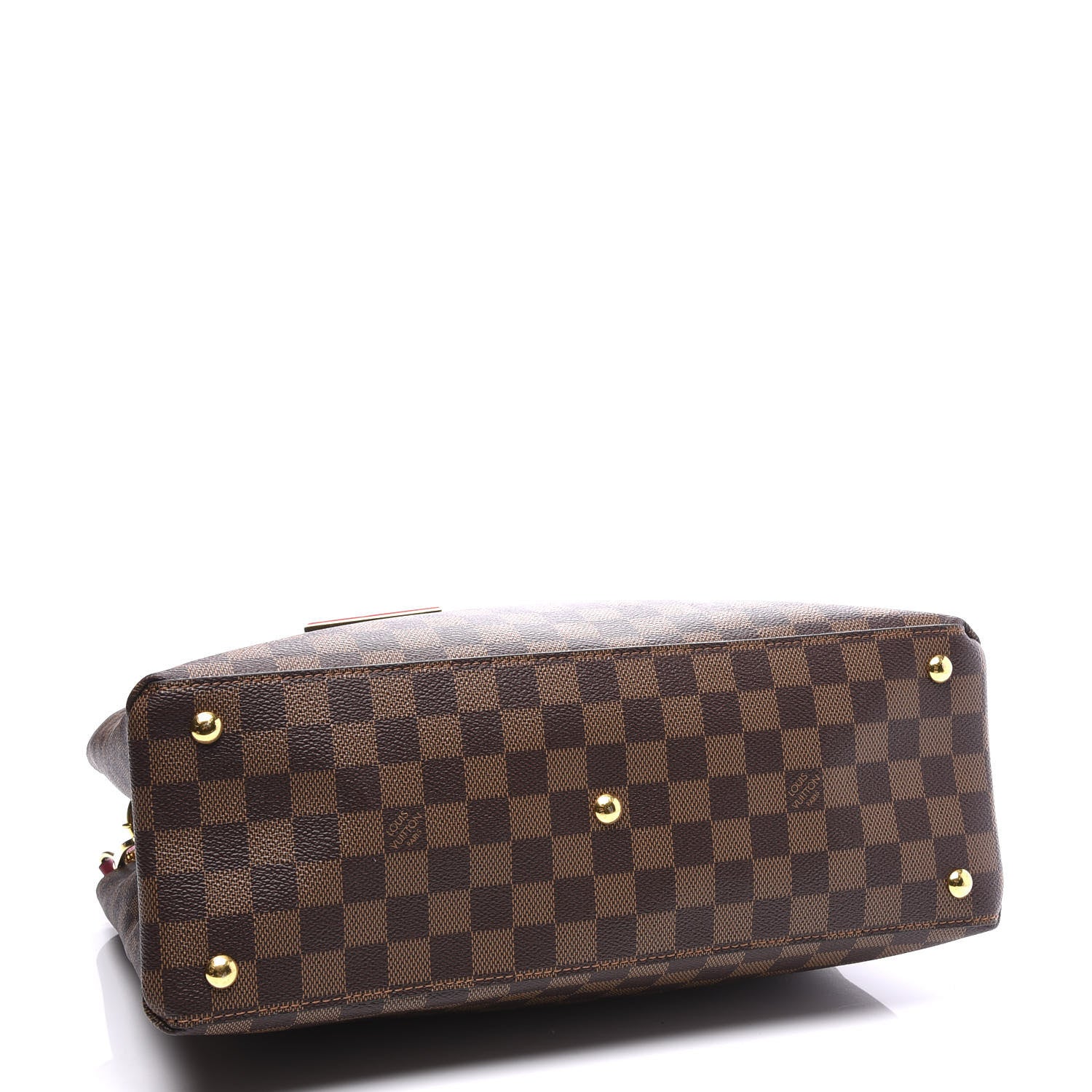 Louis Vuitton Damier Ebene LV Riverside Lie De Vin 3 of 11