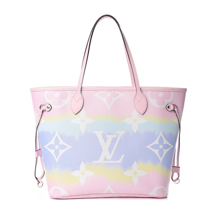 Louis Vuitton Monogram Escale Neverfull MM Pastel 1 of 10