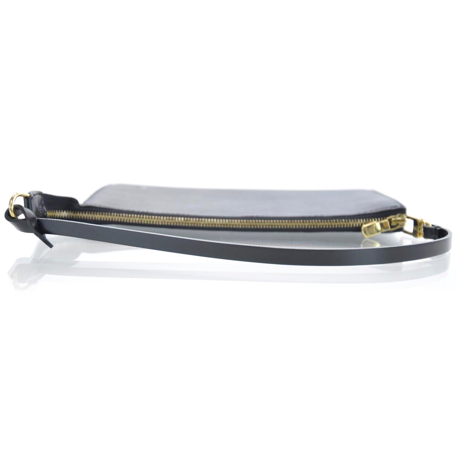 Louis Vuitton Epi Pochette Accessories 24 Black 5 of 10