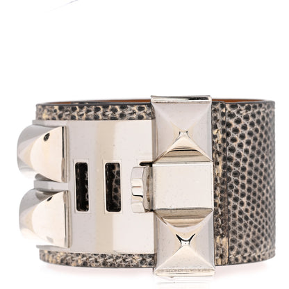 Hermes Lizard Collier De Chien CDC Bracelet T2 Ombre 3 of 5