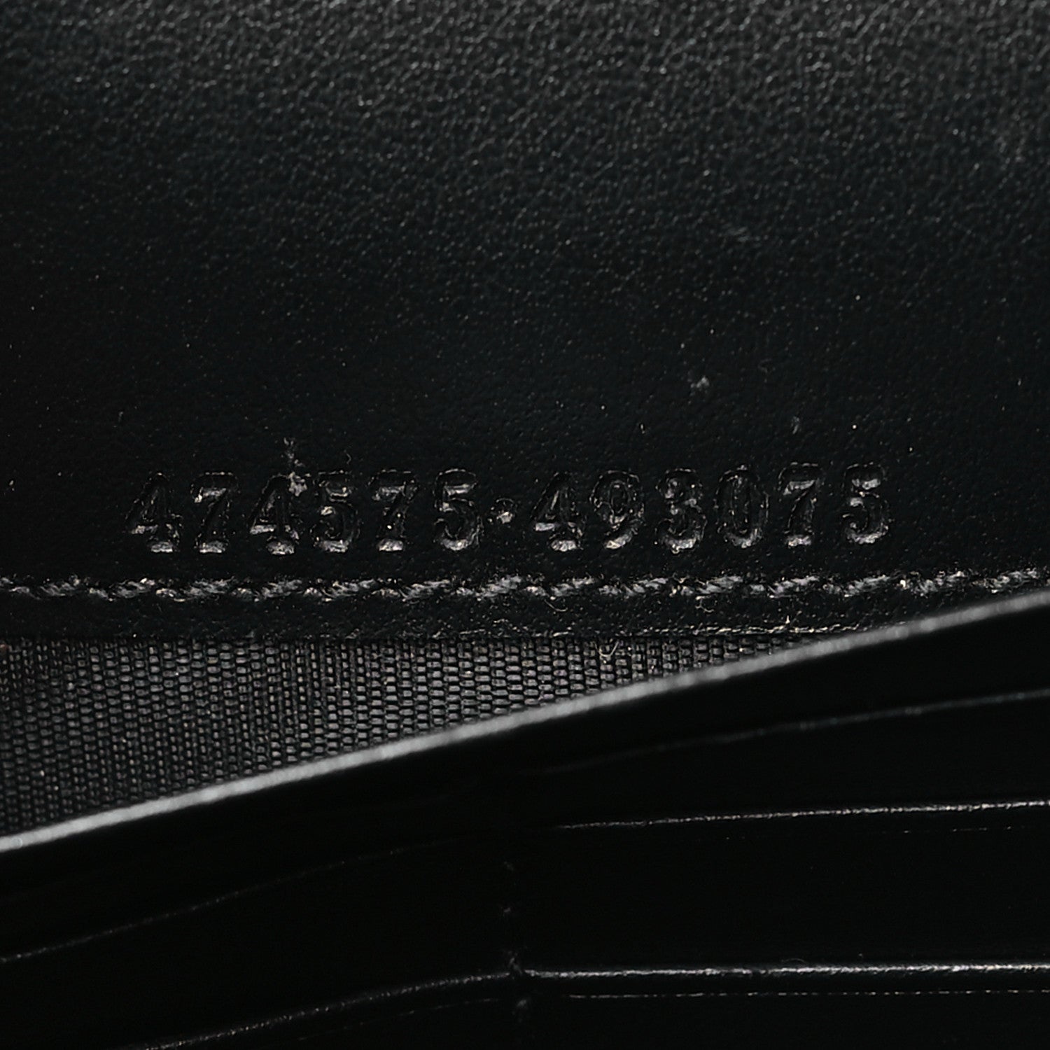 Gucci Calfskin Matelasse GG Marmont Chain Wallet Black 7 of 10