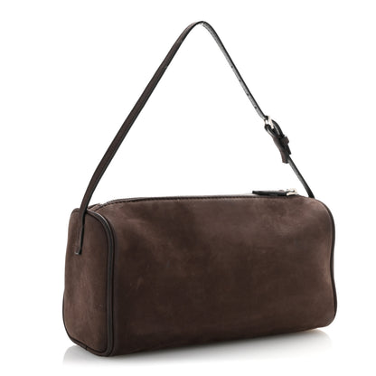 The Row Suede 90's Bag Dark Aniline 3 of 12