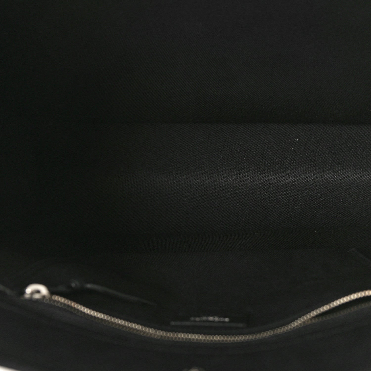 Saint Laurent Linen Calfskin Rive Gauche Tote Black 5 of 9