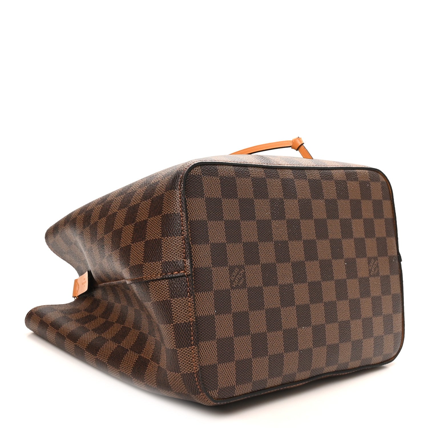 Louis Vuitton Damier Ebene Neonoe MM Safran 4 of 9