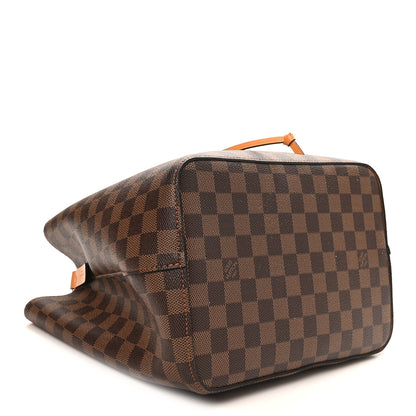 Louis Vuitton Damier Ebene Neonoe MM Safran 4 of 9
