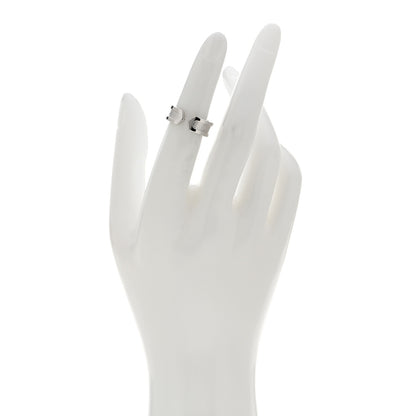 Cartier 18K White Gold 6.5mm C De Cartier Ring 49 5 2 of 4