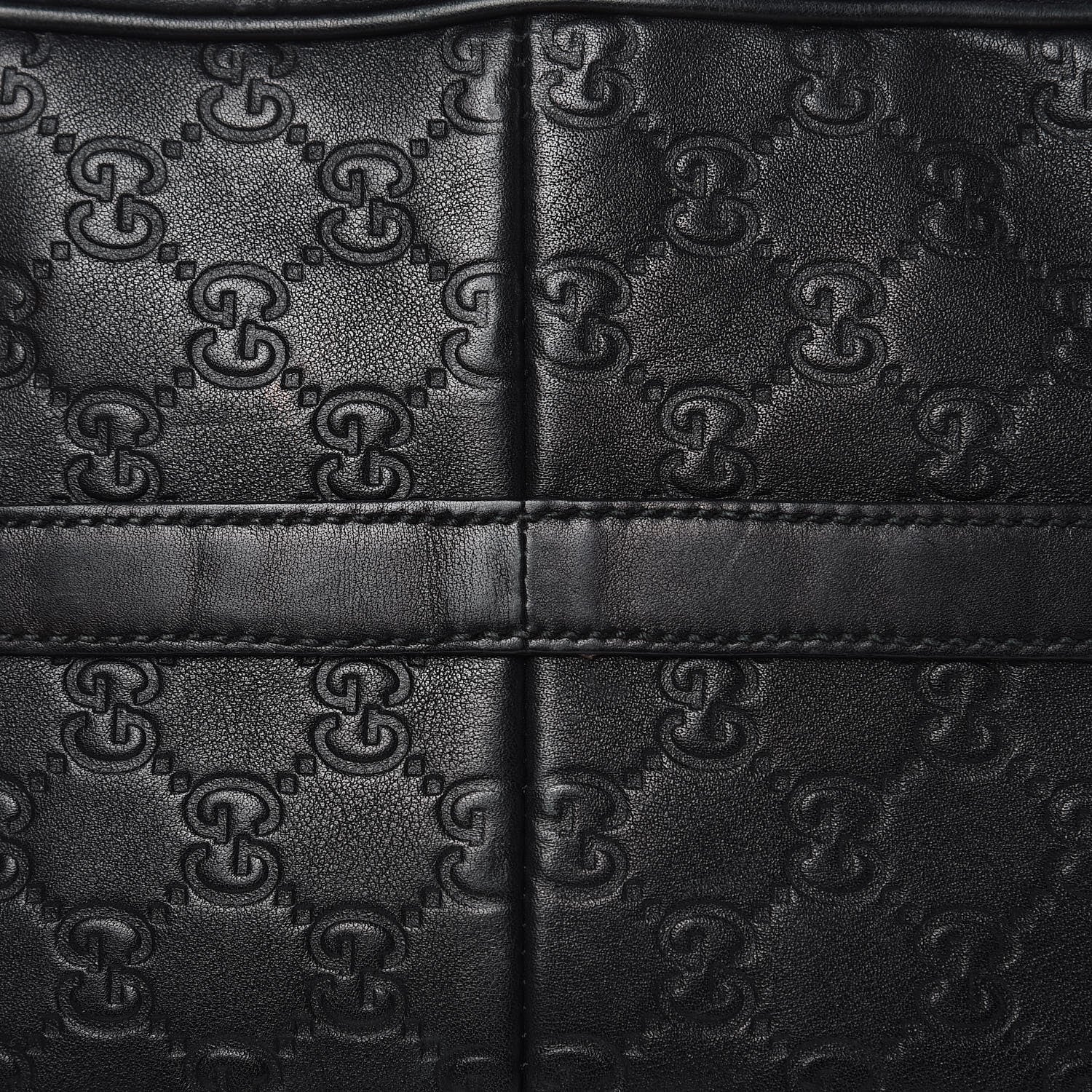 Gucci Guccissima Large GG Twins Hobo Black 9 of 13