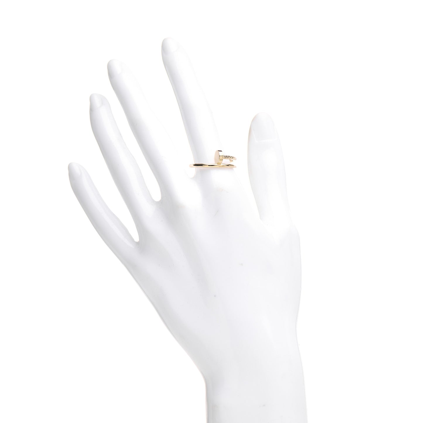 18K Yellow Gold Small Juste Un Clou Ring 55 7.25