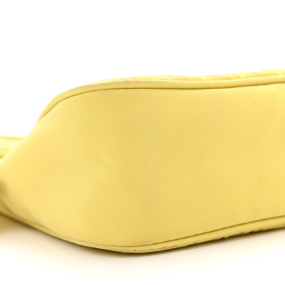 Prada Tessuto Nylon Saffiano Mini Re-Edition 2000 Bag Ananas 9 of 13