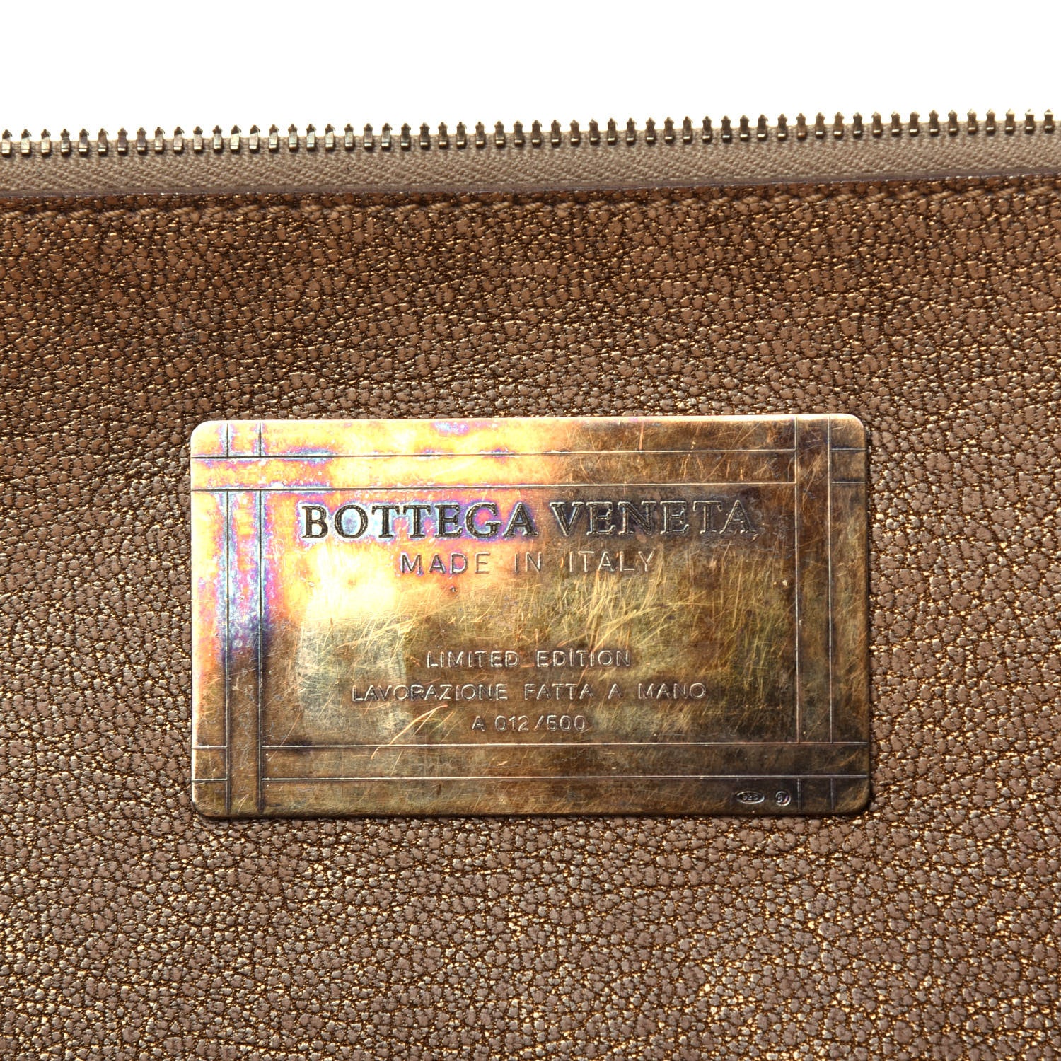 Bottega Veneta Chevre Intrecciato Medium Cabat Ottone 7 of 26