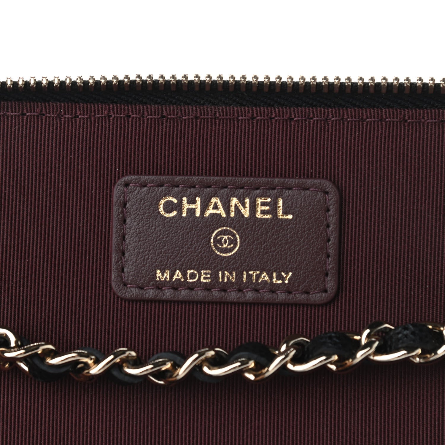 Chanel Caviar Quilted Small Vanity Case With Chain Black 6 of 9