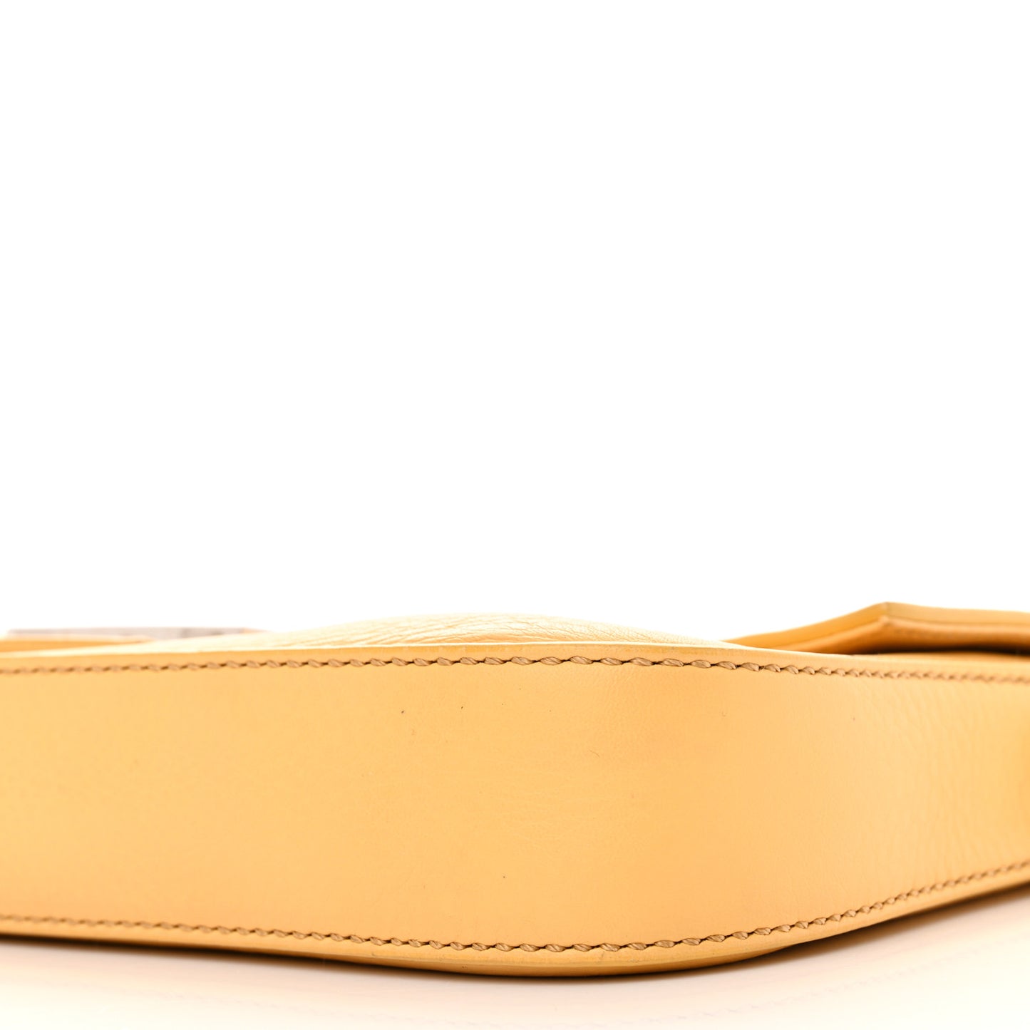 Vitello Enamel Interchangeable Strap Baguette Giallo Alchemy