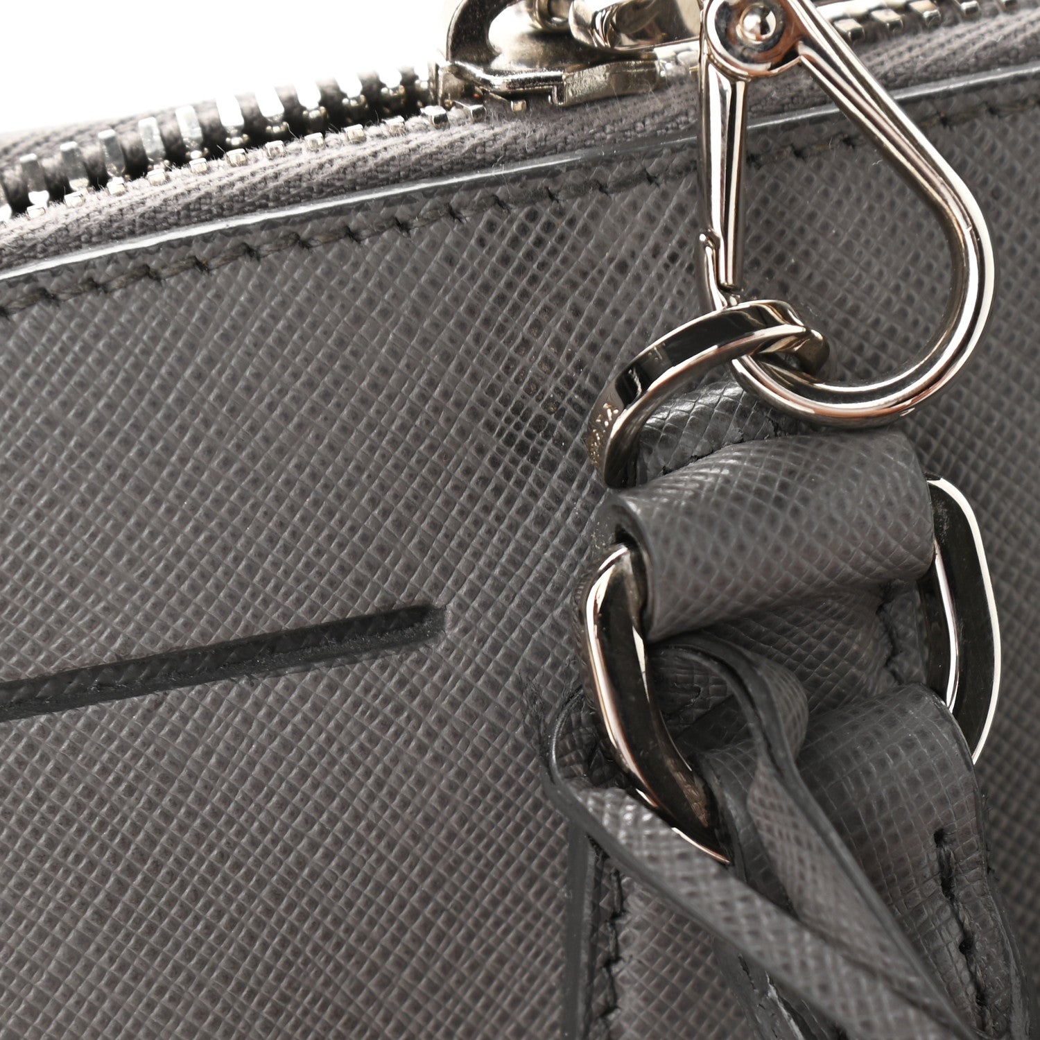 Prada Saffiano Lux Medium Promenade Tote Marmo 15 of 15