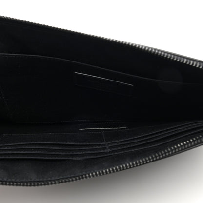 Saint Laurent Grain De Poudre Zipped Tablet Holder Black 5 of 6