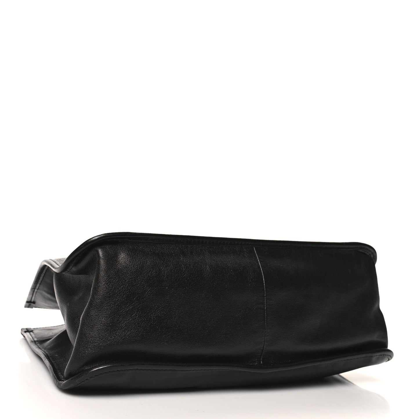 New Sakai Calfskin Lux Horsebit 1955 Tote Bag Black