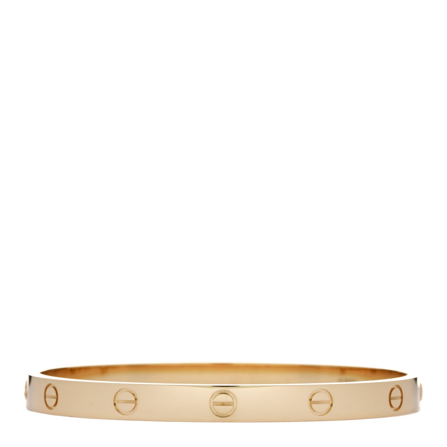 Cartier 18K Yellow Gold LOVE Bracelet 19 2 of 9