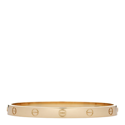 Cartier 18K Yellow Gold LOVE Bracelet 19 2 of 9
