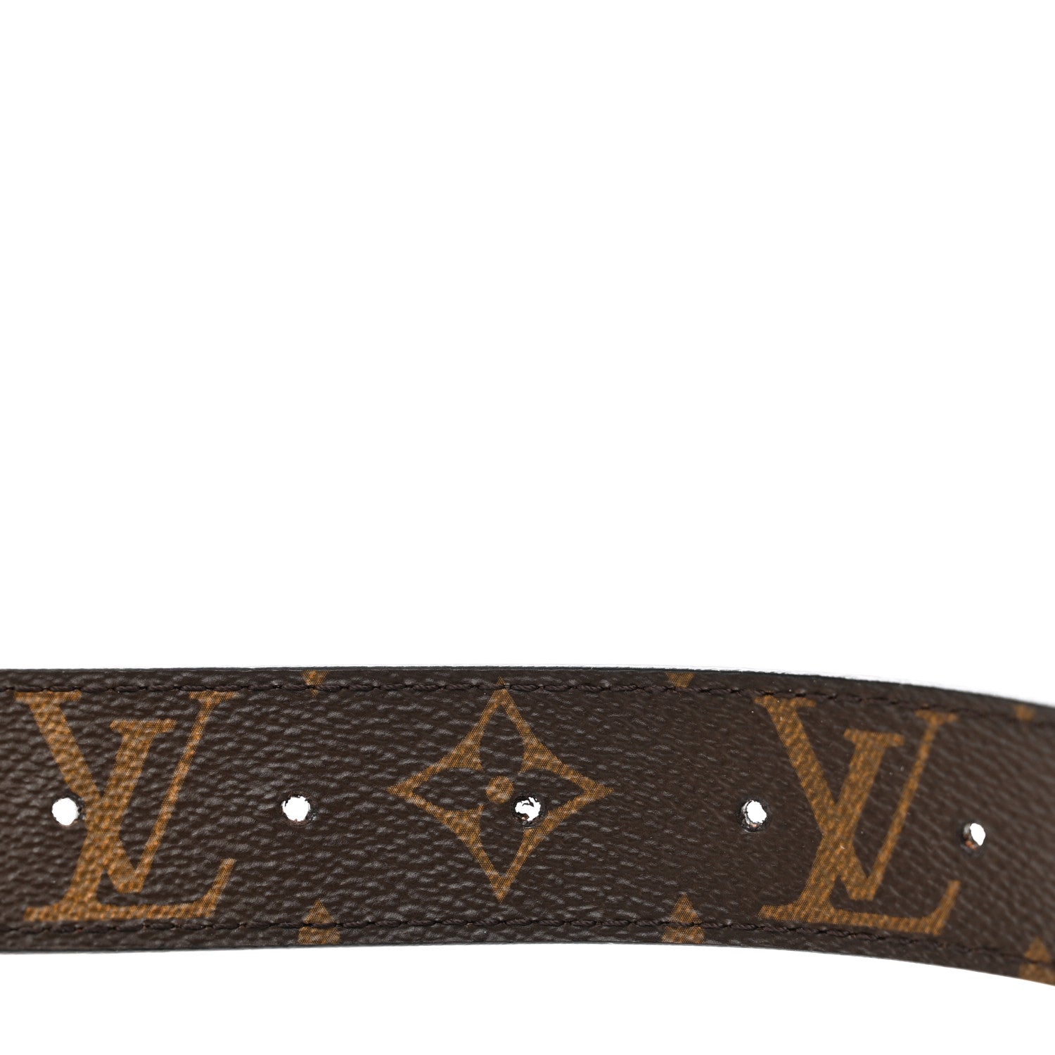 Louis Vuitton Calfskin Monogram 30mm LV Initiales Reversible Belt 85/34 Black 4 of 5