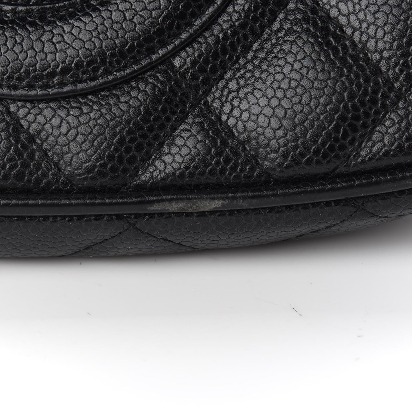 Caviar Quilted Timeless CC Shoulder Bag Black