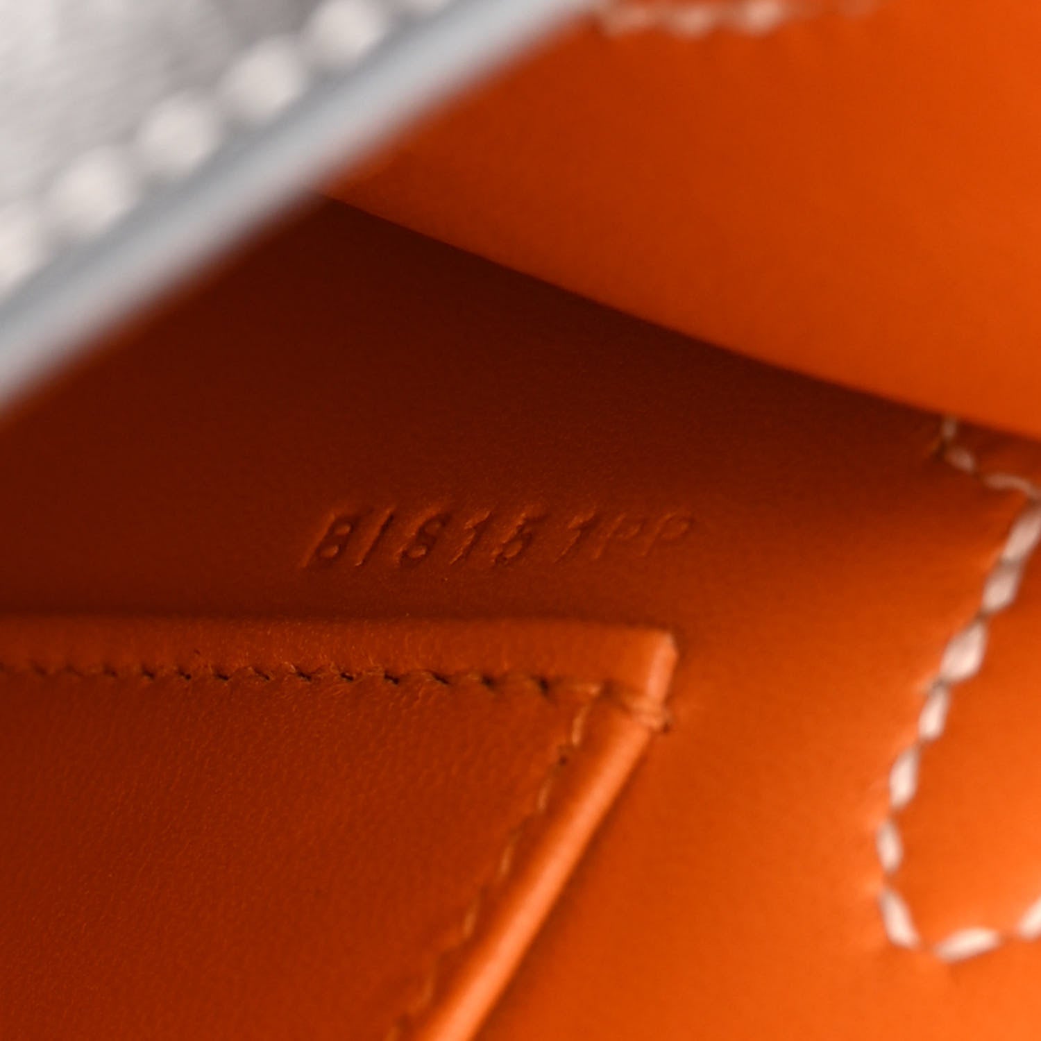 Hermes Epsom Horseshoe Mini Kelly Sellier 20 Graphite Orange 7 of 10