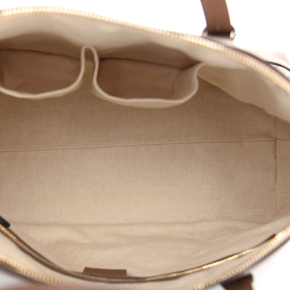 Gucci GG Supreme Monogram Medium Nice Top Handle Dome Bag Brown 5 of 11