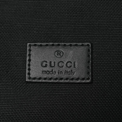 Gucci GG Supreme Monogram Web Belt Bag Black Grey 6 of 12