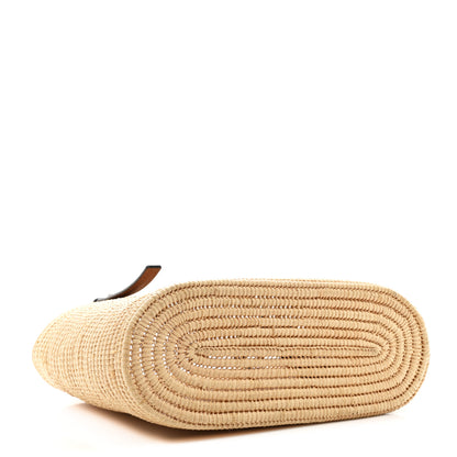 Loewe Raffia Small Square Basket Tote Bag Natural Tan 4 of 14