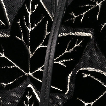Alexander McQueen Velvet Shopper Tote Black 9 of 12