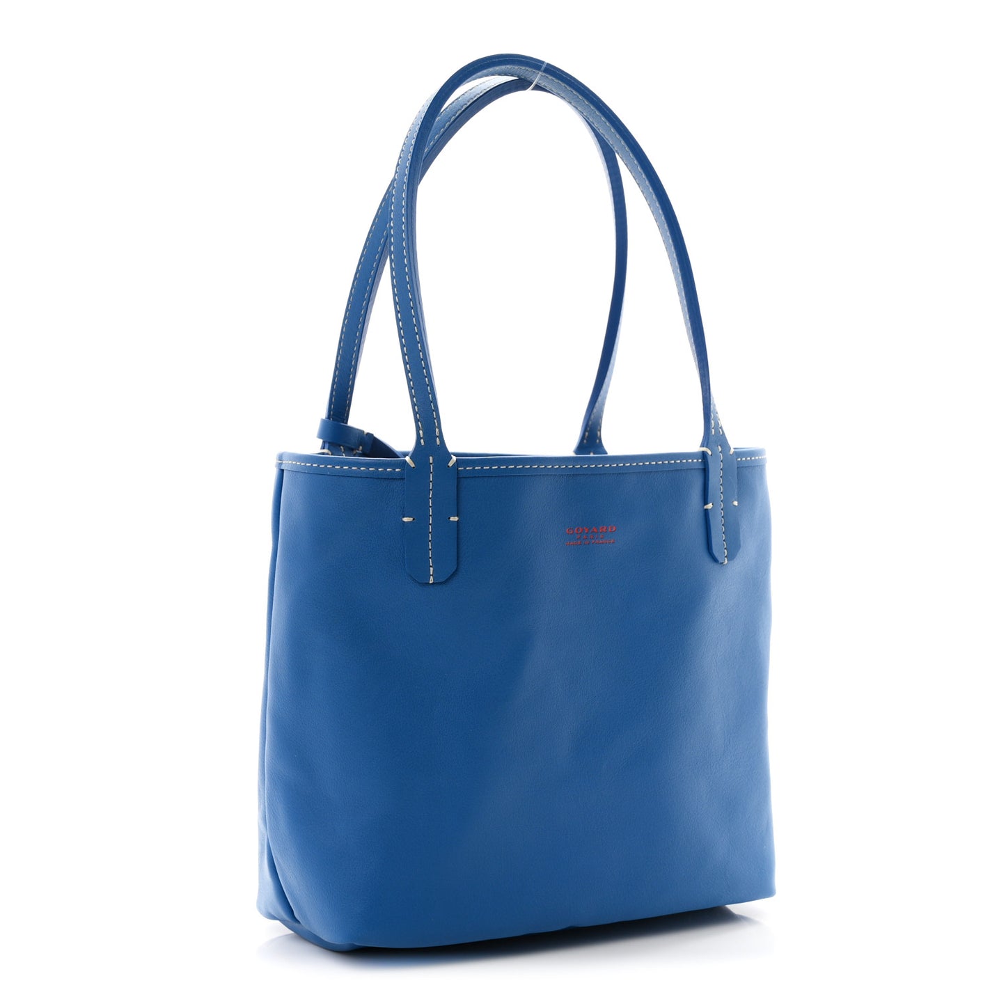 Goyardine Reversible Mini Anjou Sky Blue