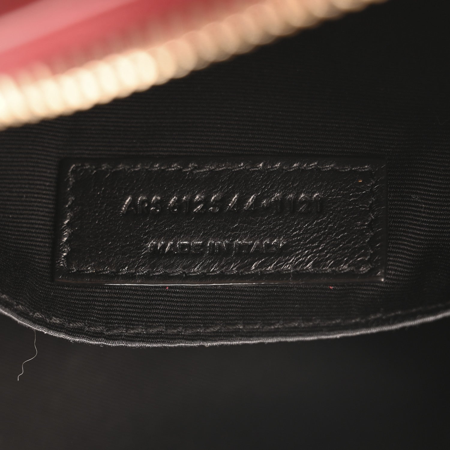 Saint Laurent Calfskin Matelasse Monogram Lou Camera Bag Opyum Red 7 of 10
